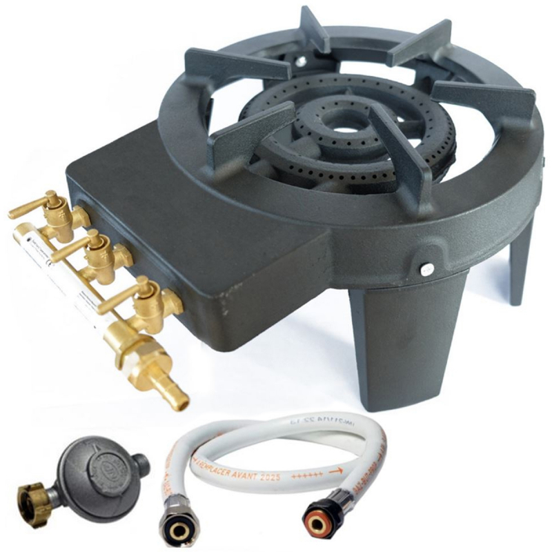 Réchaud gaz fonte 1 feu Triglav professionnel.