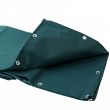 Bâche 7x9m VERTE PVC 680g BTP Toiture Jardin - Durée de vie plus de 10 ans