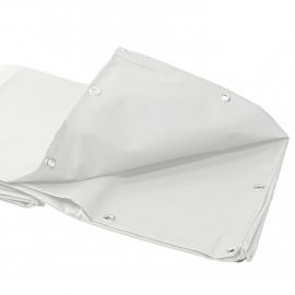 Bâche blanche 4 x 5 m PVC 680g - garantie plus de 10 ans