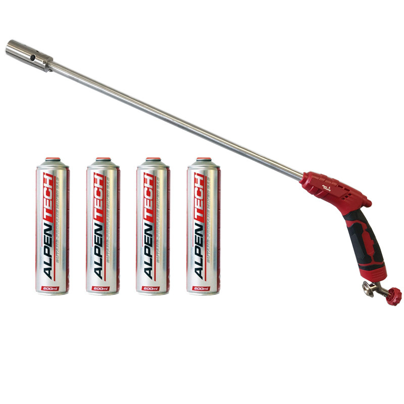 Désherbeur à gaz avec cartouche de gaz