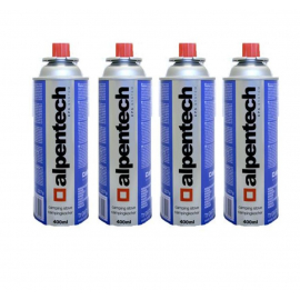 Cartouche de gaz pour réchaud de camping.