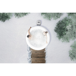 Vendu par Univers du Pro, vous pourrez utiliser votre SPA été comme hiver grâce à son système antigel.