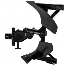 motoculteur avec fraises avant