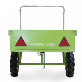 Remorque de motoculteur thermique