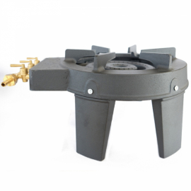 Réchaud tripatte en fonte