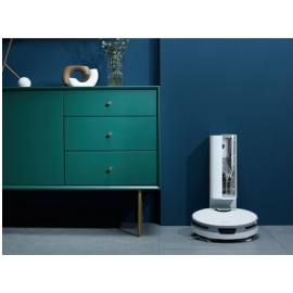 Aspirateur robot Samsung avec détection obstacle.