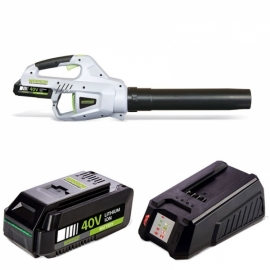 Souffleur de feuilles avec batterie et chargeur 40V Warrior au meilleur tarif sur Univers du Pro.