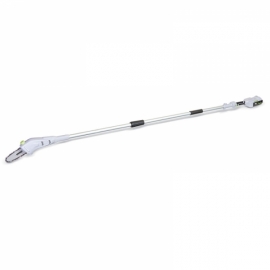 Perche téléscopique extensible pour taille haie élagueur sans fil.